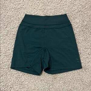 Gymshark Dark Green Athletic Shorts
